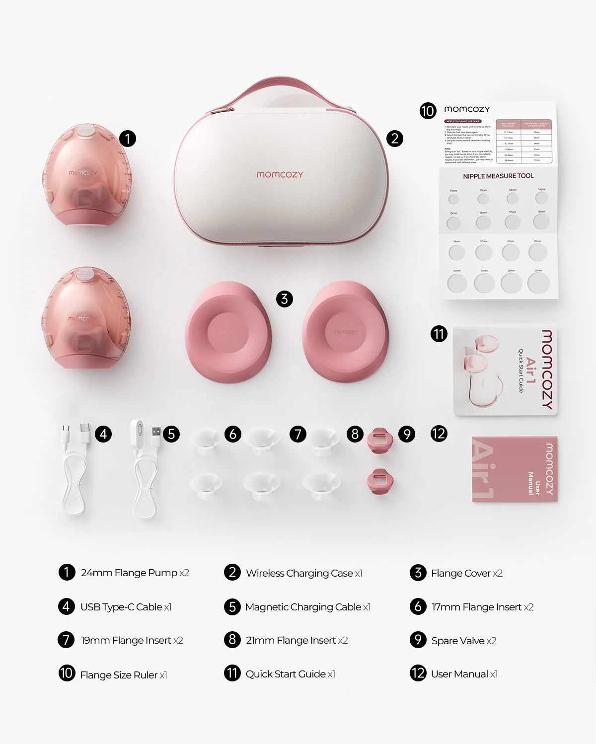 Momcozy Air 1 Ultra-slim Breast Pump