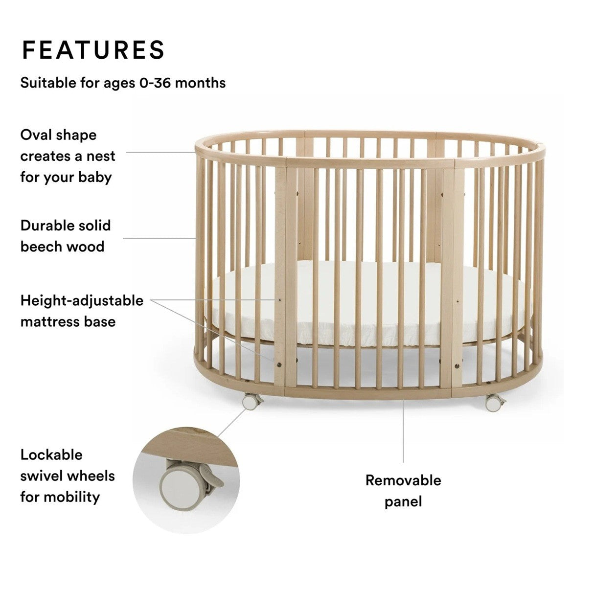 Stokke - Sleepi Bed Warm Brown