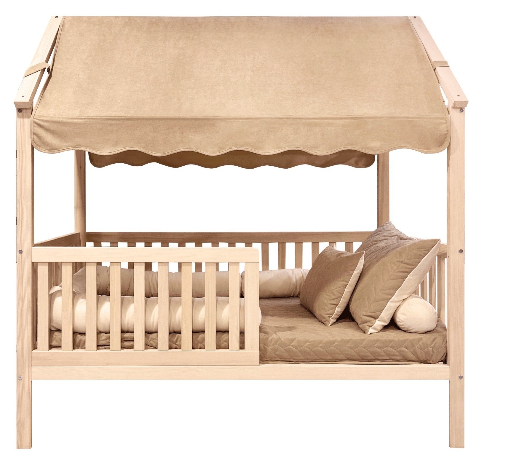 Kukka Natural Wood Montessori Bed 90X200 CM