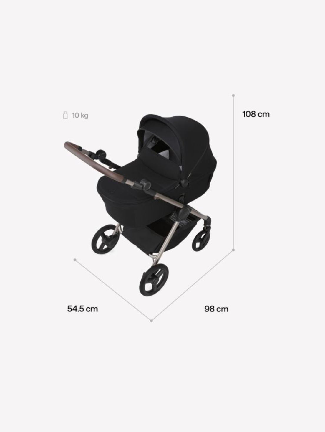 Anex IQ Stroller 2in1 (Seal)