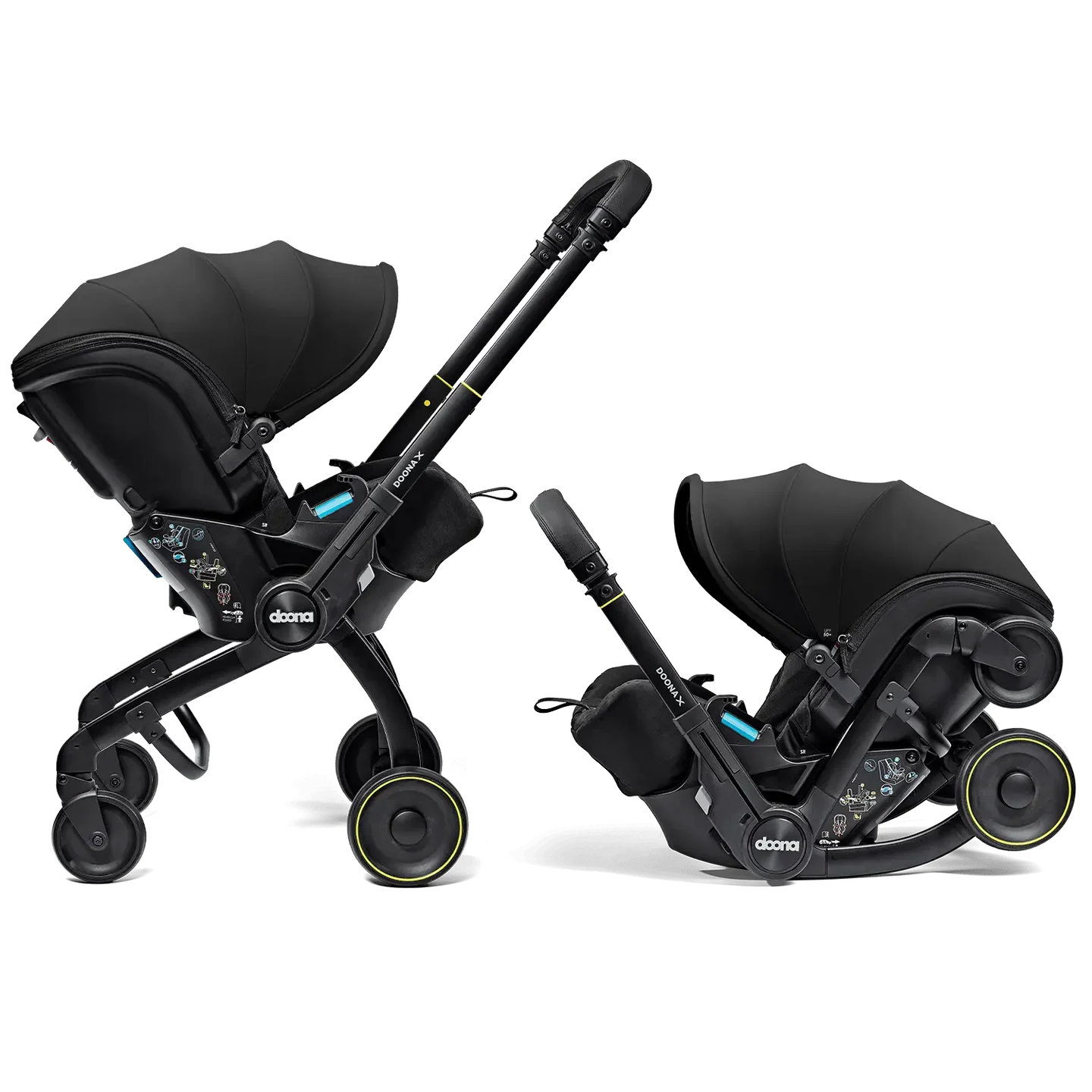 Doona X Infant Car Seat - Nitro Black