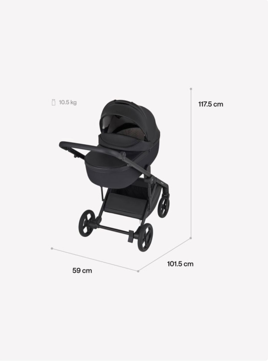 Anex Eli Stroller 2in1 (Secret)