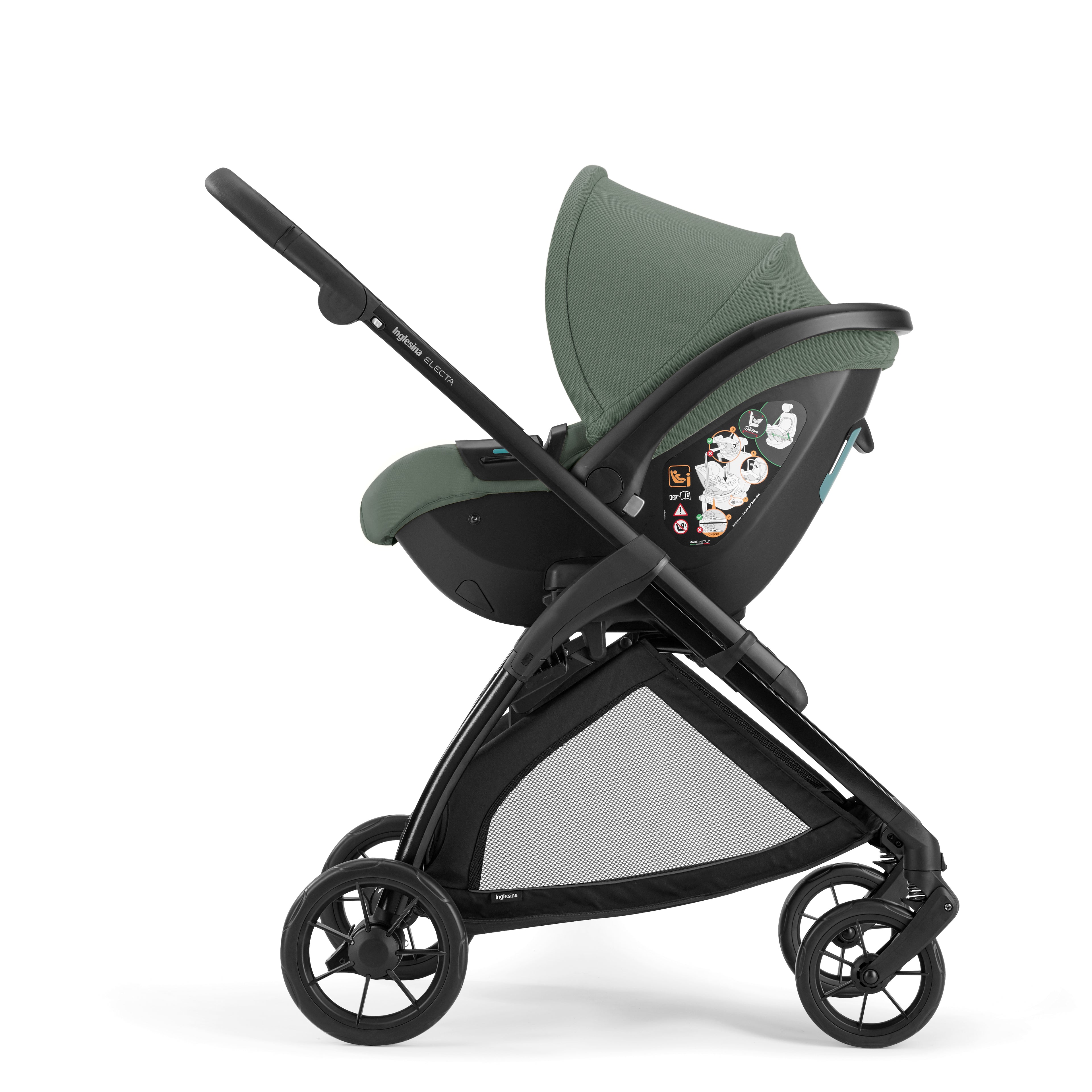 INGLESINA ELECTA STROLLER DARWIN HUTSON BLUE+ 4 IN 1 FULL SET