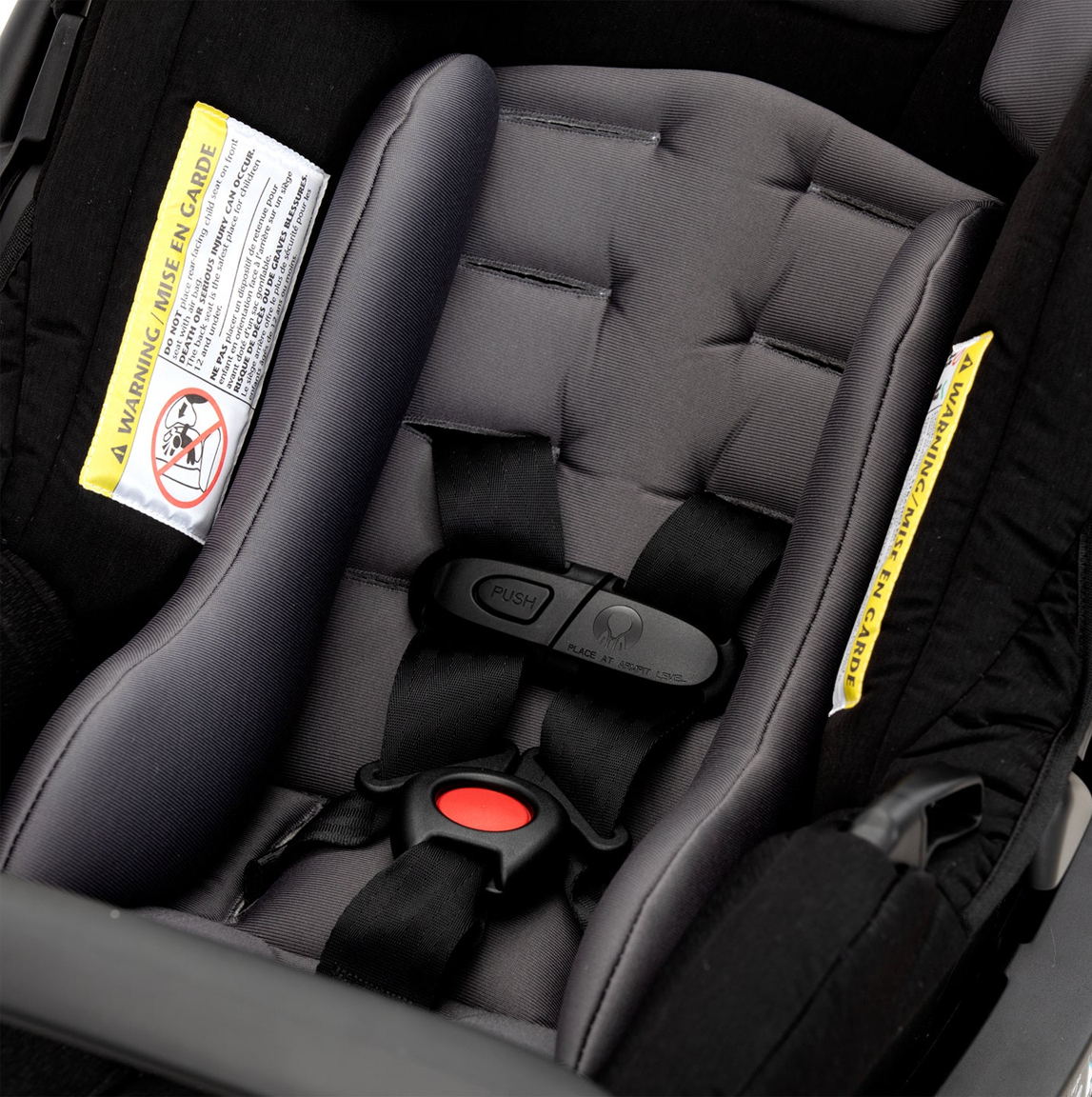 Evenflo - Pivot Xpand Modular Travel System with LiteMax Infant Car Seat - Ayrshire Black