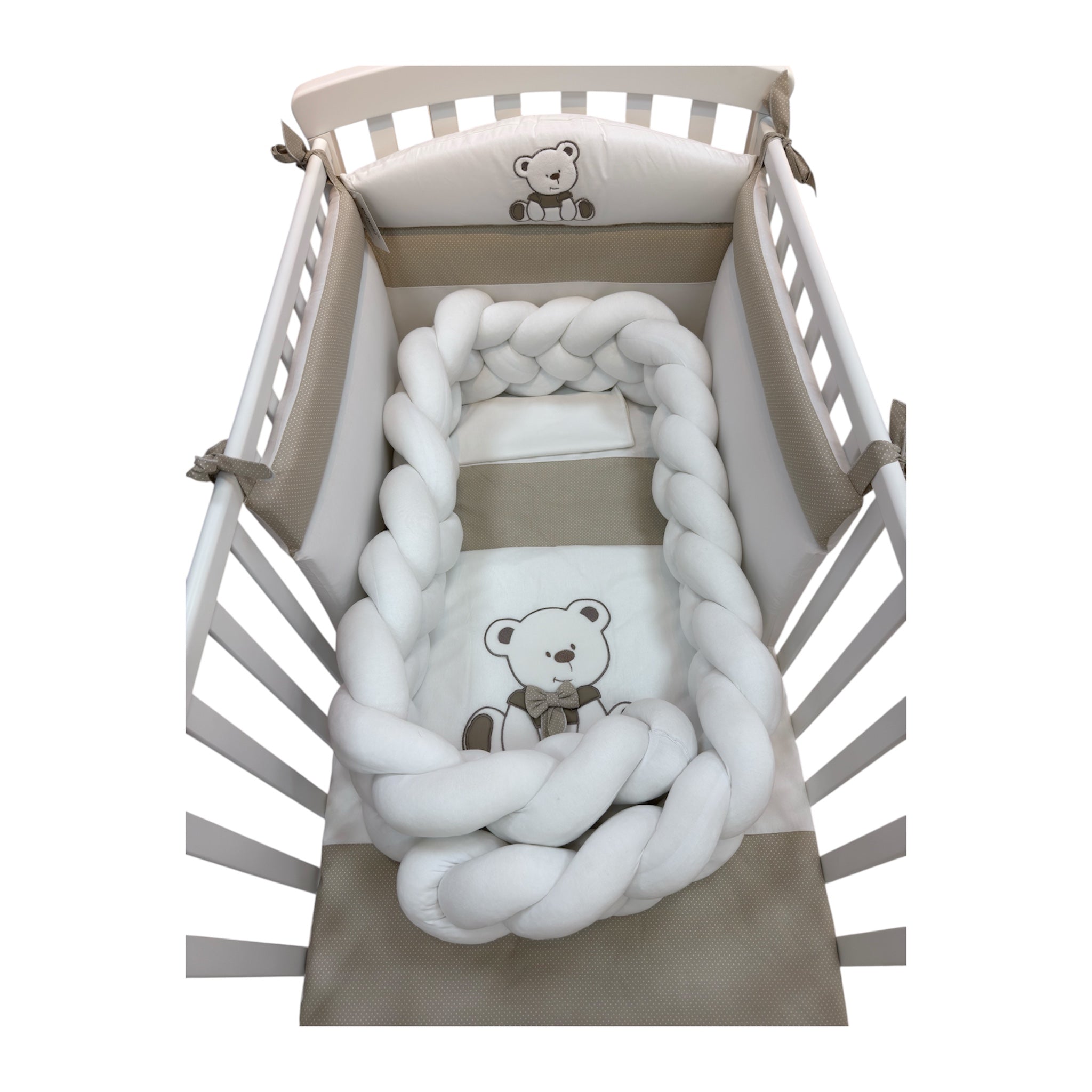 Baby Moon Knotted Bumper 4 Lines 100% Cotton