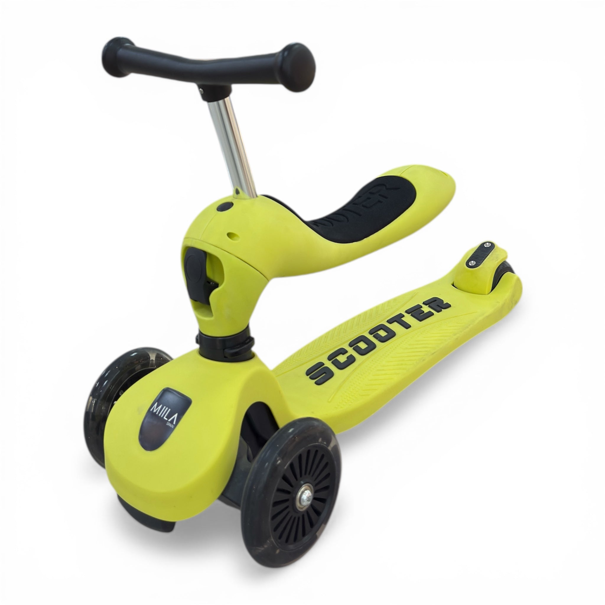 MIILA SCOOTER 2 IN 1 YELLOW