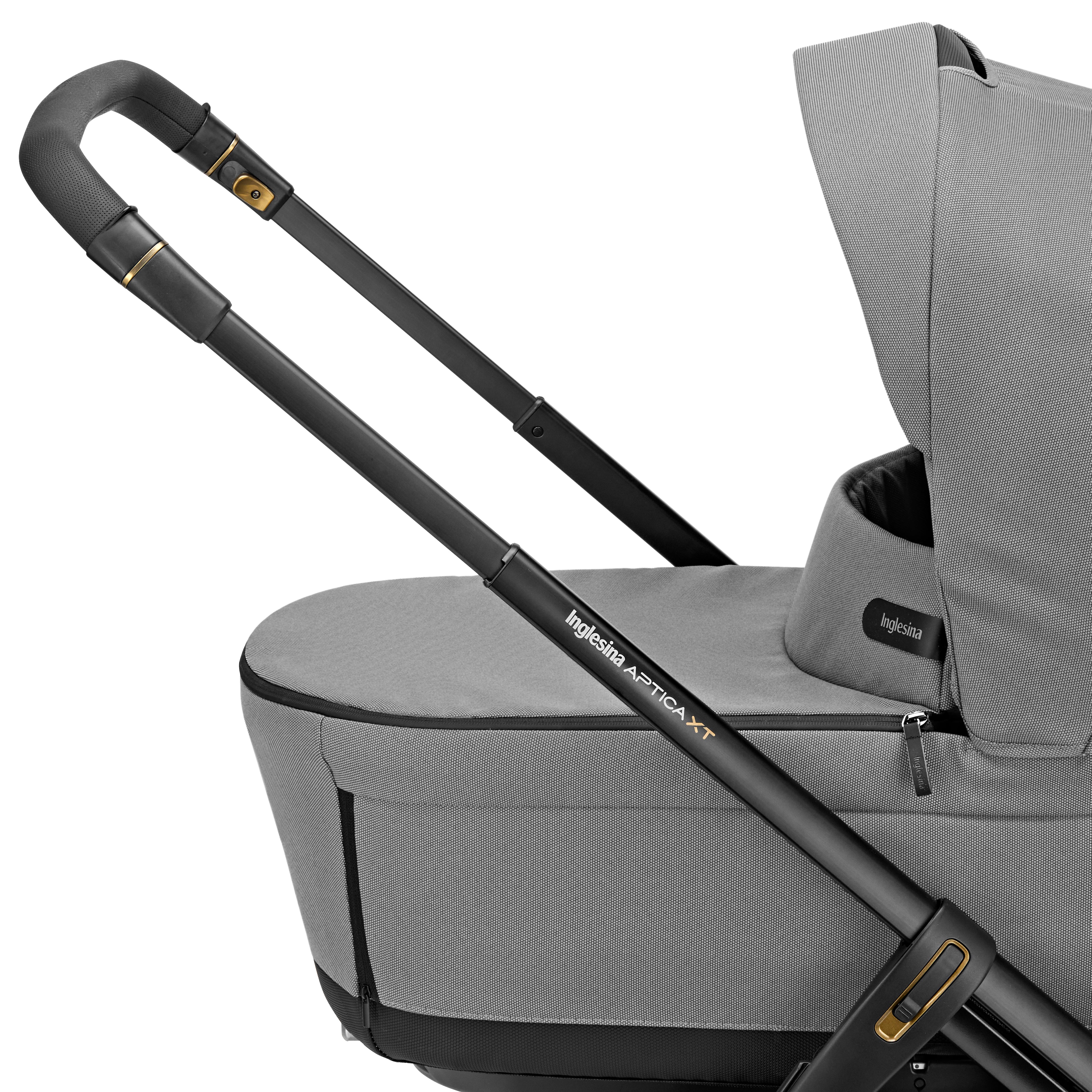 INGLESINA APTICA XT STROLLER -DRW Magnet Grey BLACK CHASSIS 4 IN 1 FULL SET