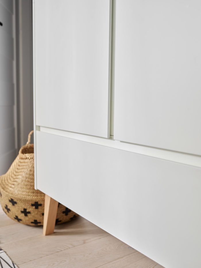 PINIO SWING WARDROBE 2 DOORS WHITE