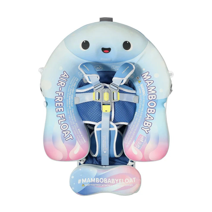 MAMBOBABY BABY FLOAT JELLY DREAM BLUE WITH CANOPY
