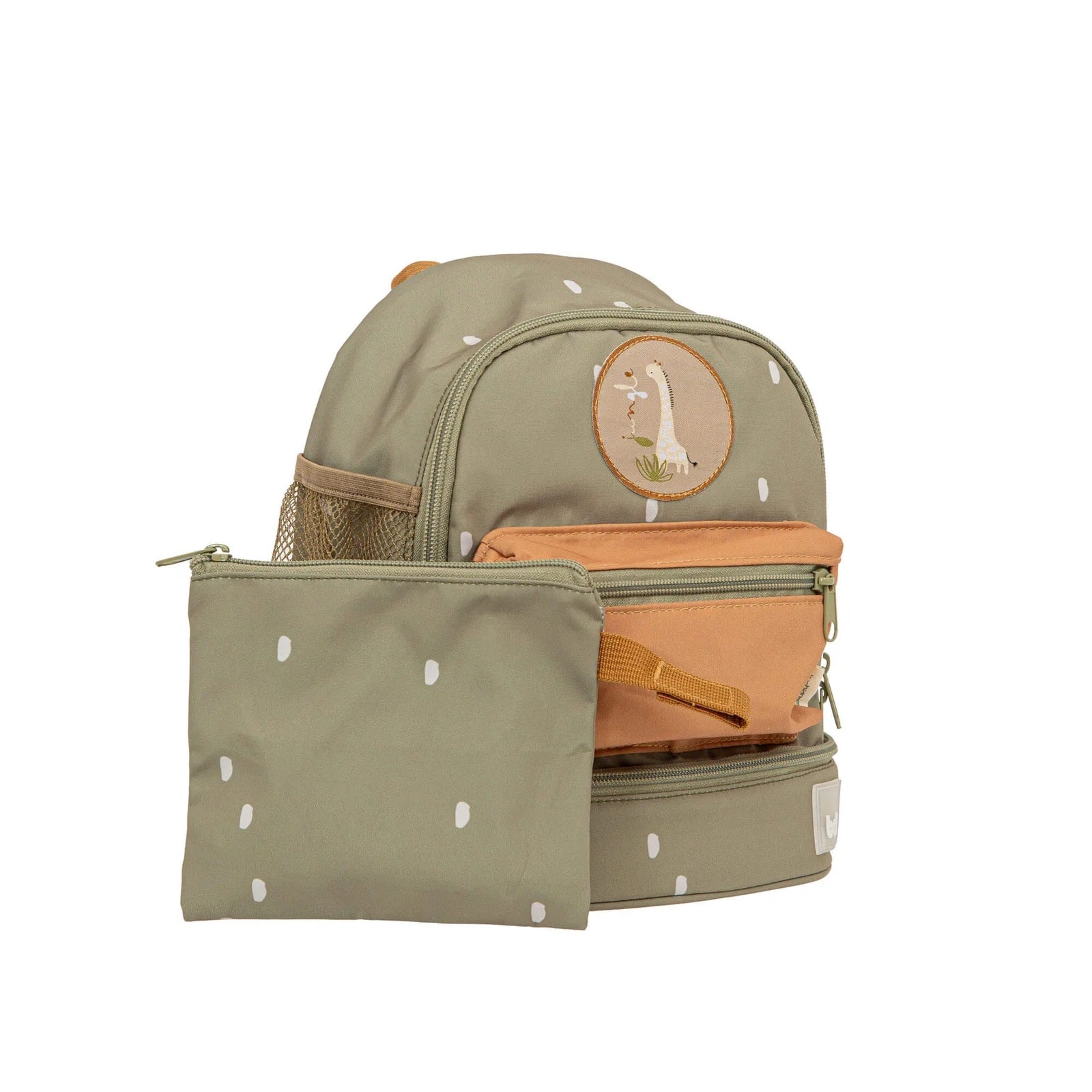 BIMBIDREAMS MINI BACKPACK ANIMALIA LINEN