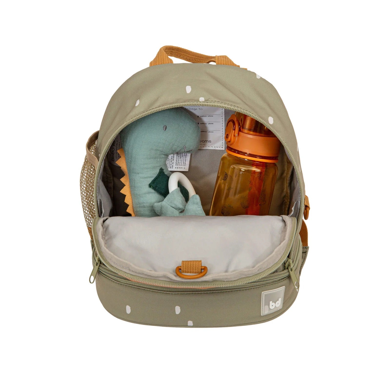 BIMBIDREAMS MINI BACKPACK ANIMALIA LINEN