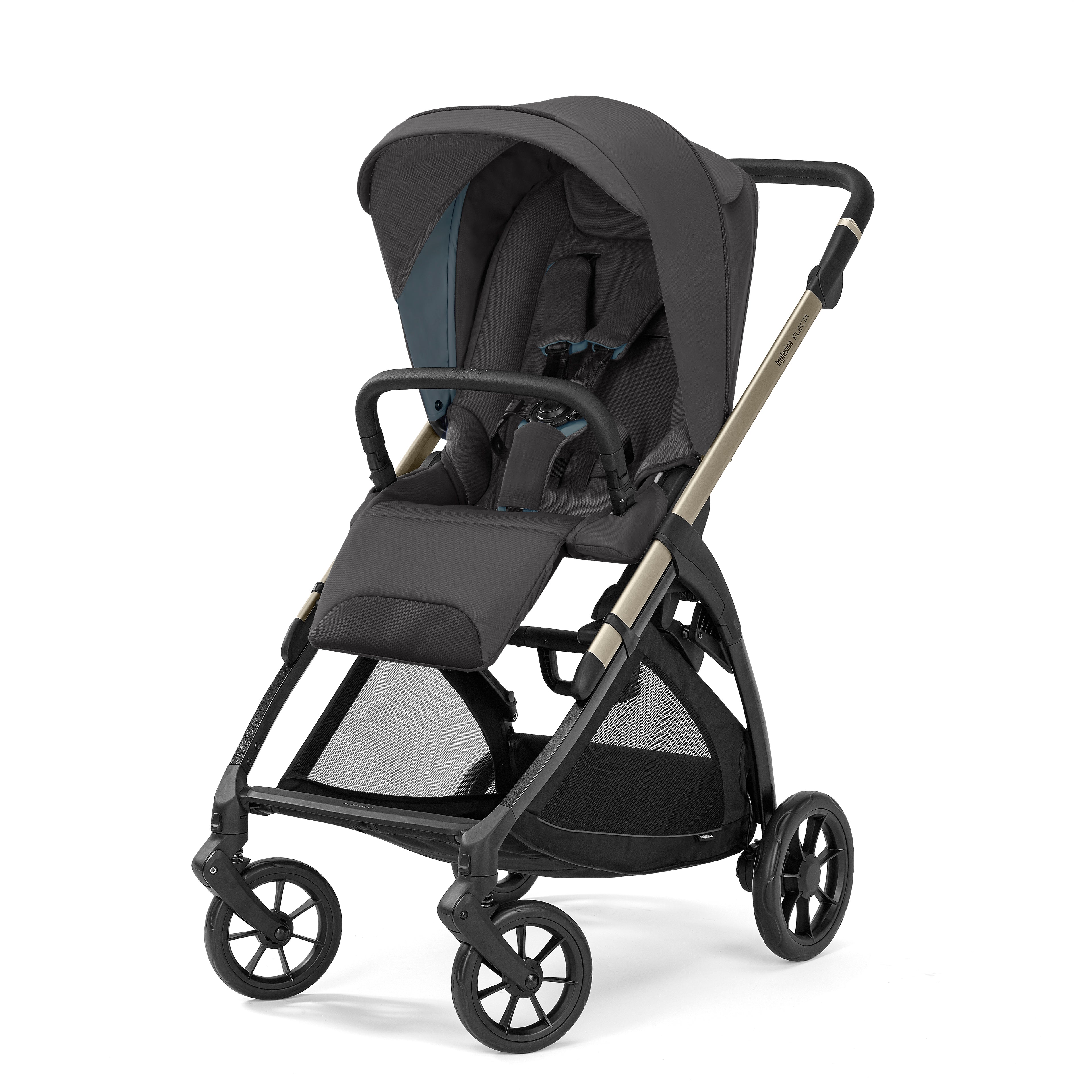 INGLESINA ELECTA STROLLER UPPER BLACK 4 IN 1 FULL SET