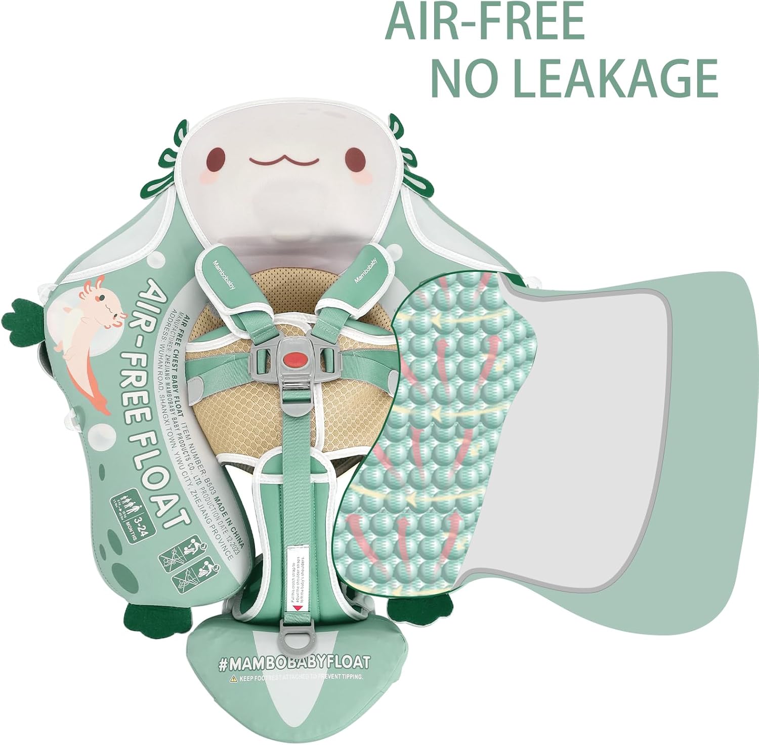 MAMBOBABY BABY FLOAT GREEN