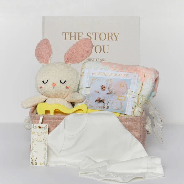 NOOEX TOY SOFT RABBIT OFF WHITE/PINK