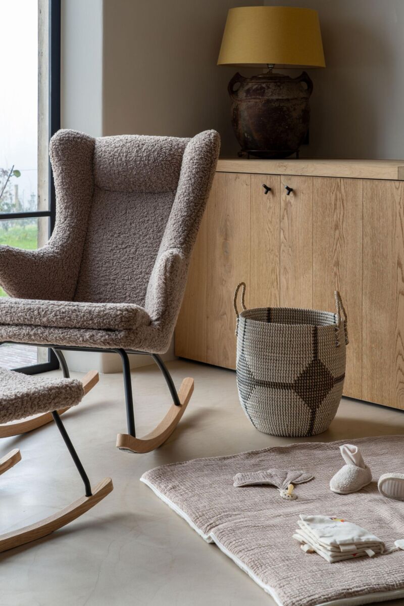 Quax Rocking Chair De Luxe - Adult - Stone