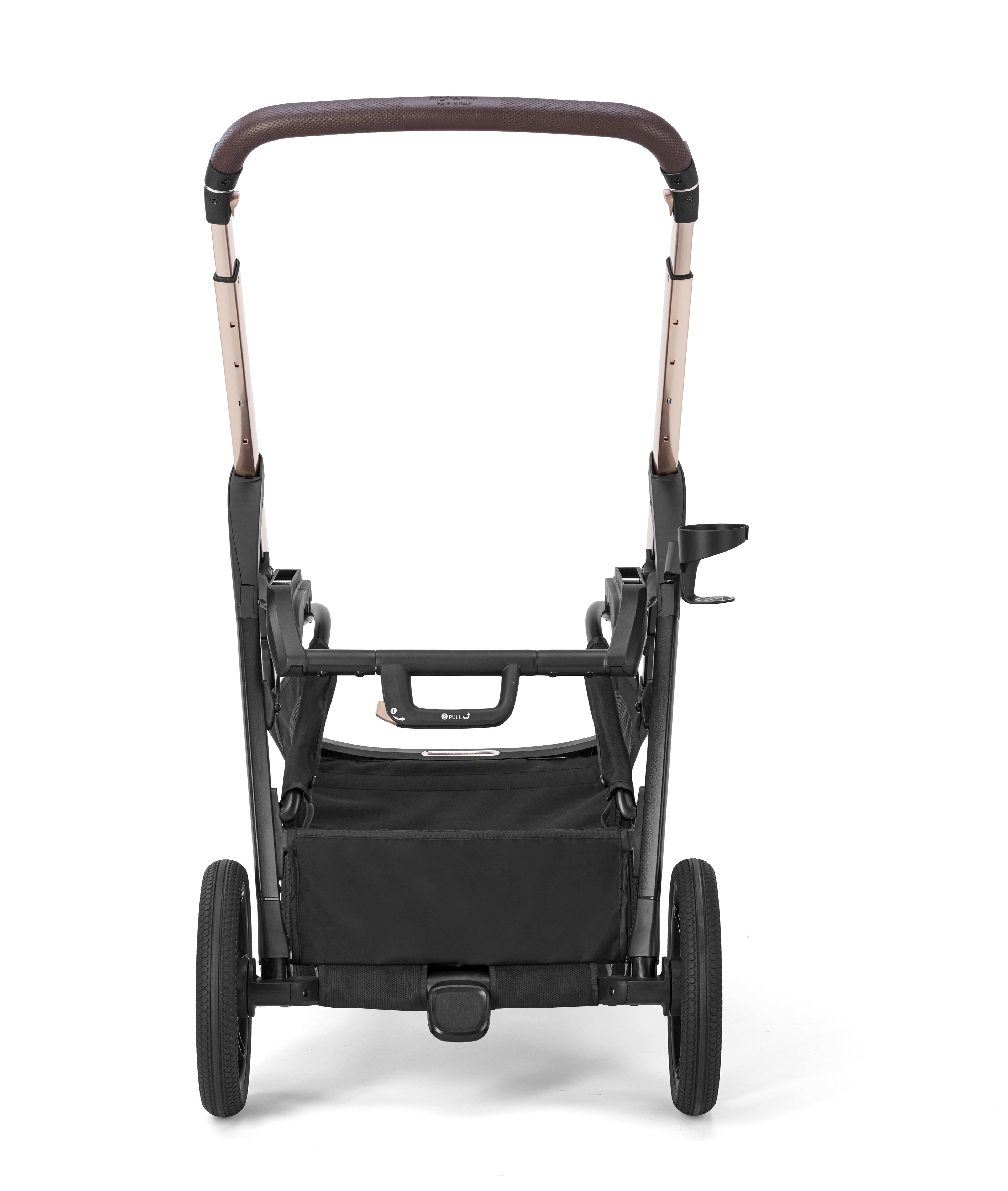 INGLESINA APTICA STROLLER VELVET GREY+CHASSIS PALLADIO BLACK 4 IN 1 FULL SET