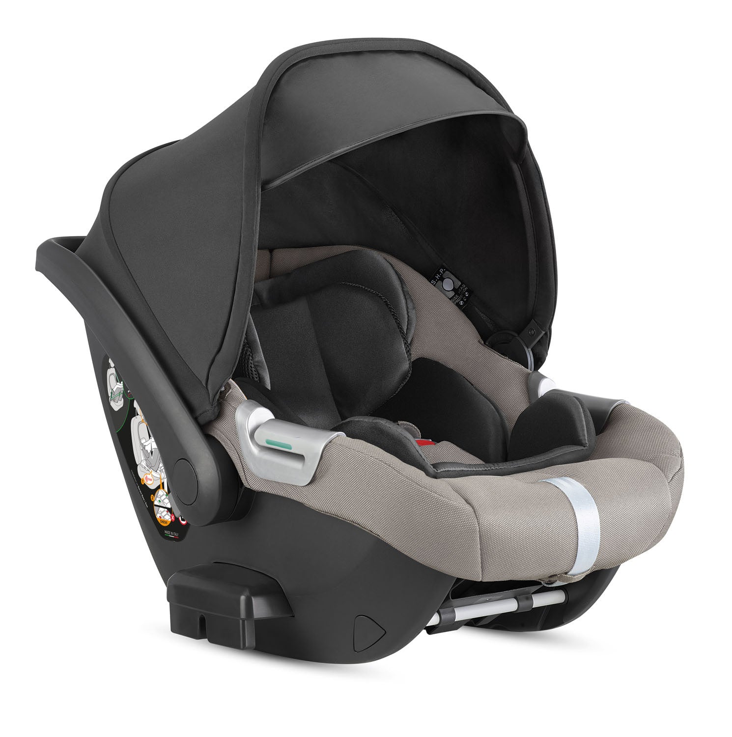 INGLESINA APTICA XT STROLLER -DRW TUNDRA BEIGE+ BLACK CHASSIS 4 IN 1 FULL SET