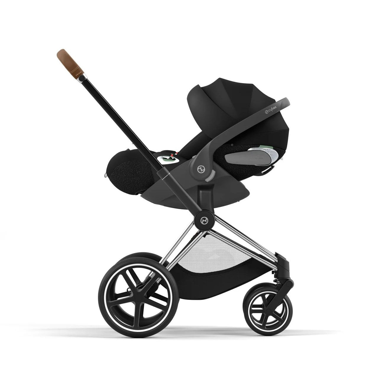 Cybex - Priam Frame & Seat Chrome Brown
