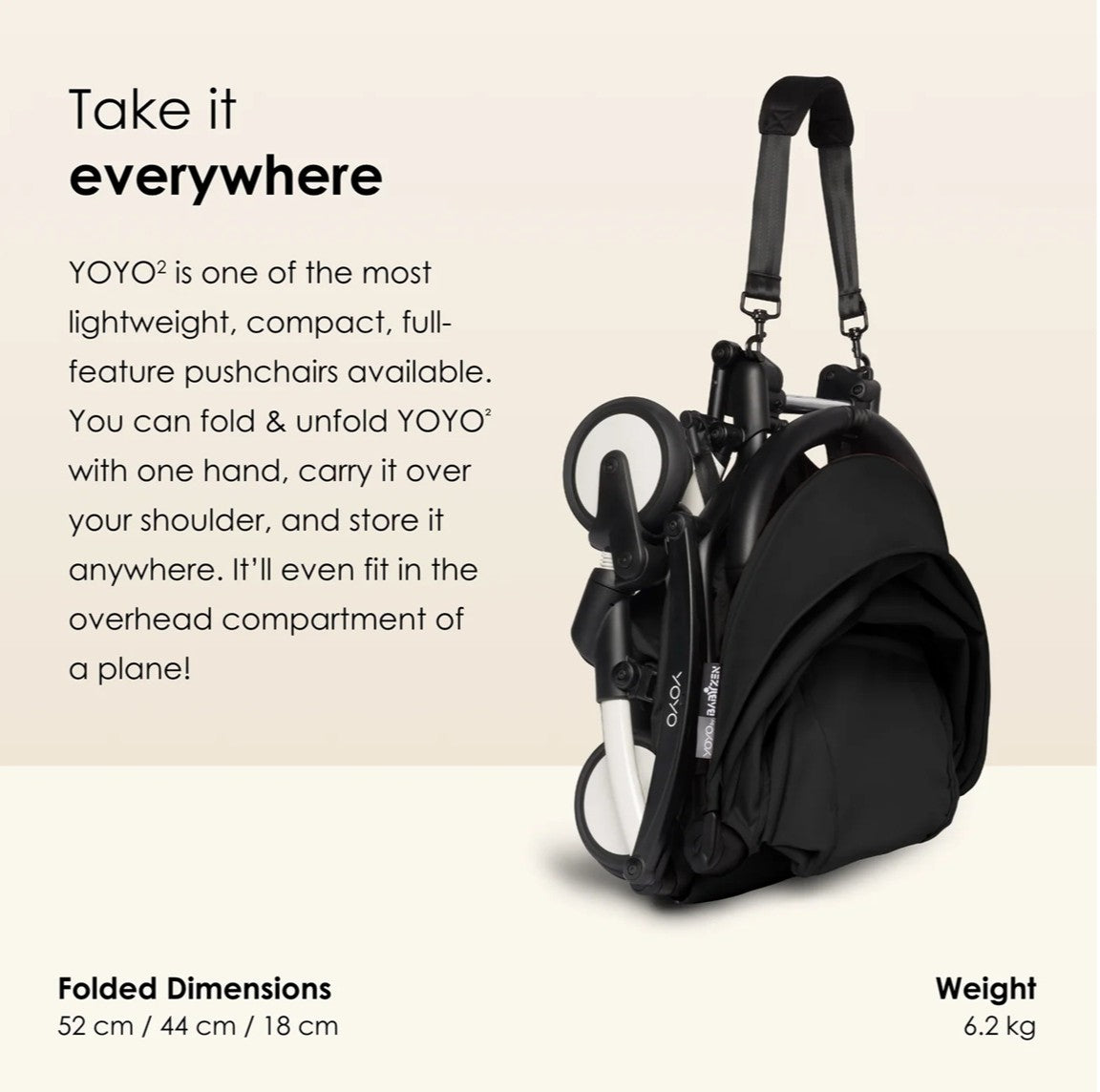 Stokke - YOYO3 Frame White (Frame Only)