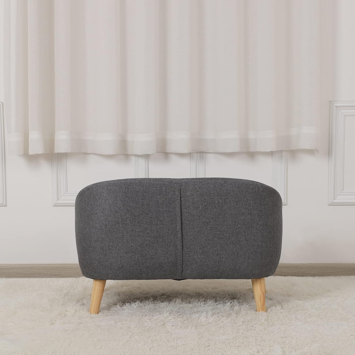 Miila Sofa Double Seats Grey