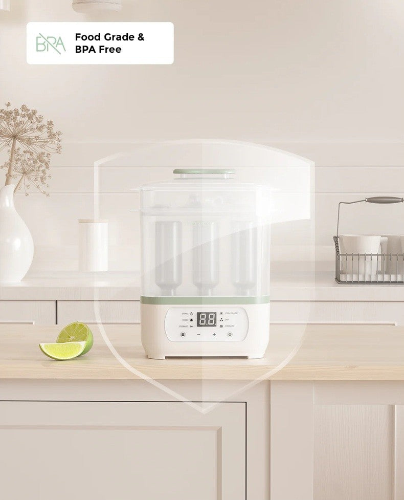 Momcozy 8-in-1 Baby Bottle Steam Sterilizer