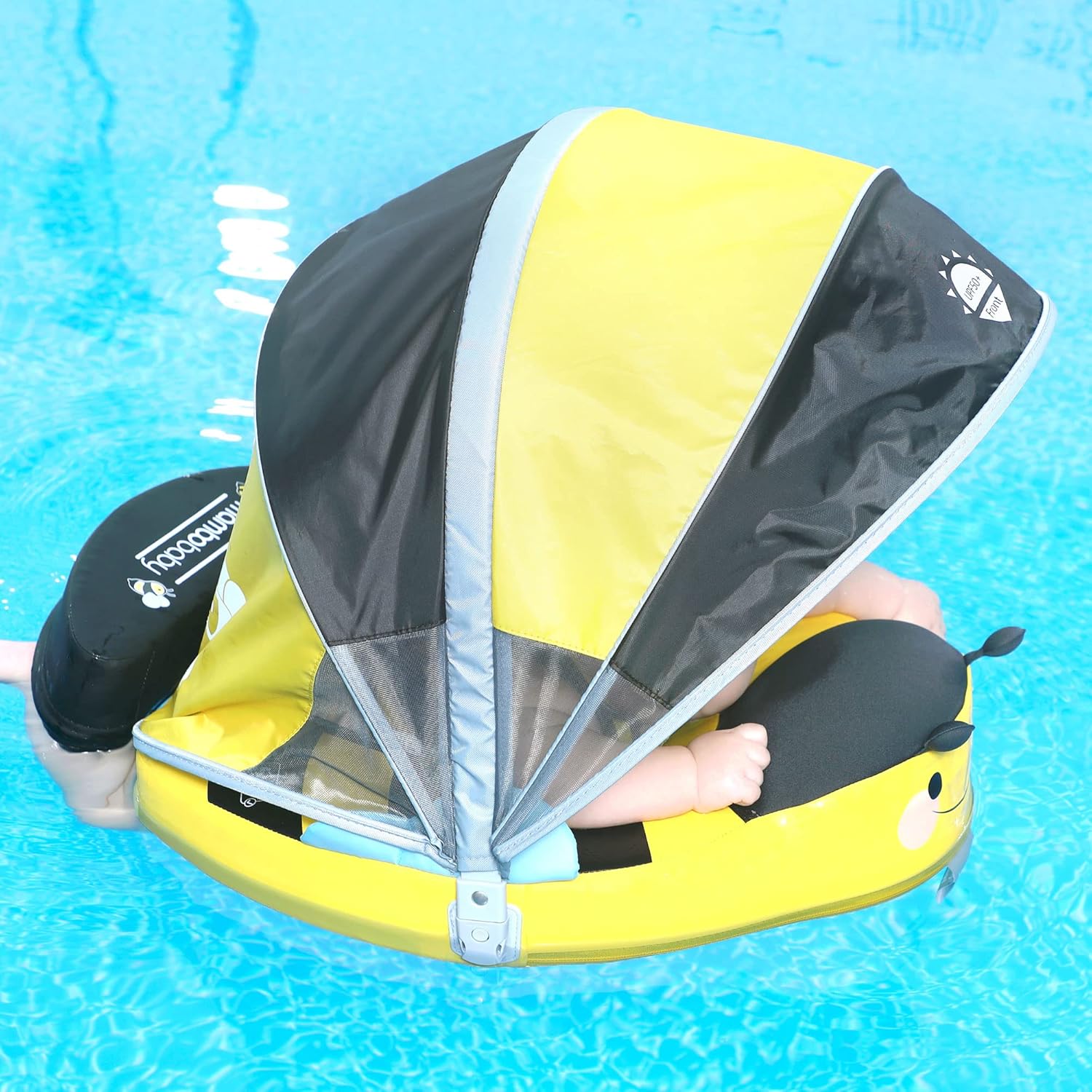 MAMBOBABY BABY FLOAT BEE WITH CANOPY