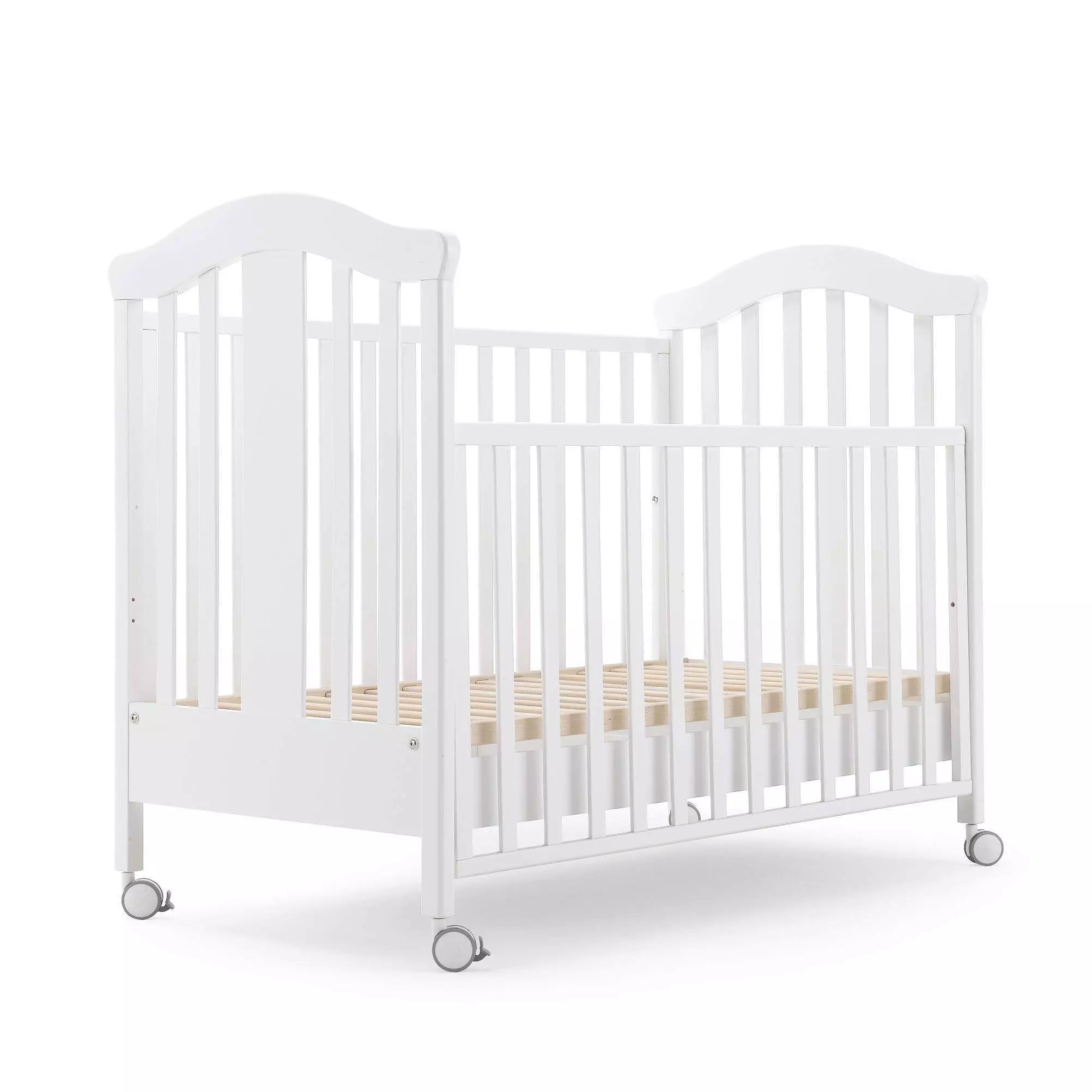 Erbesi Tato Crib White Tortora