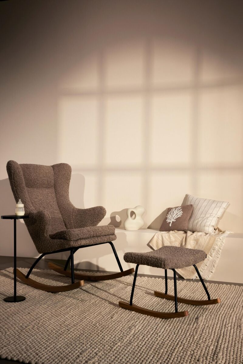 Quax Hocker Rocker De Luxe - Stone