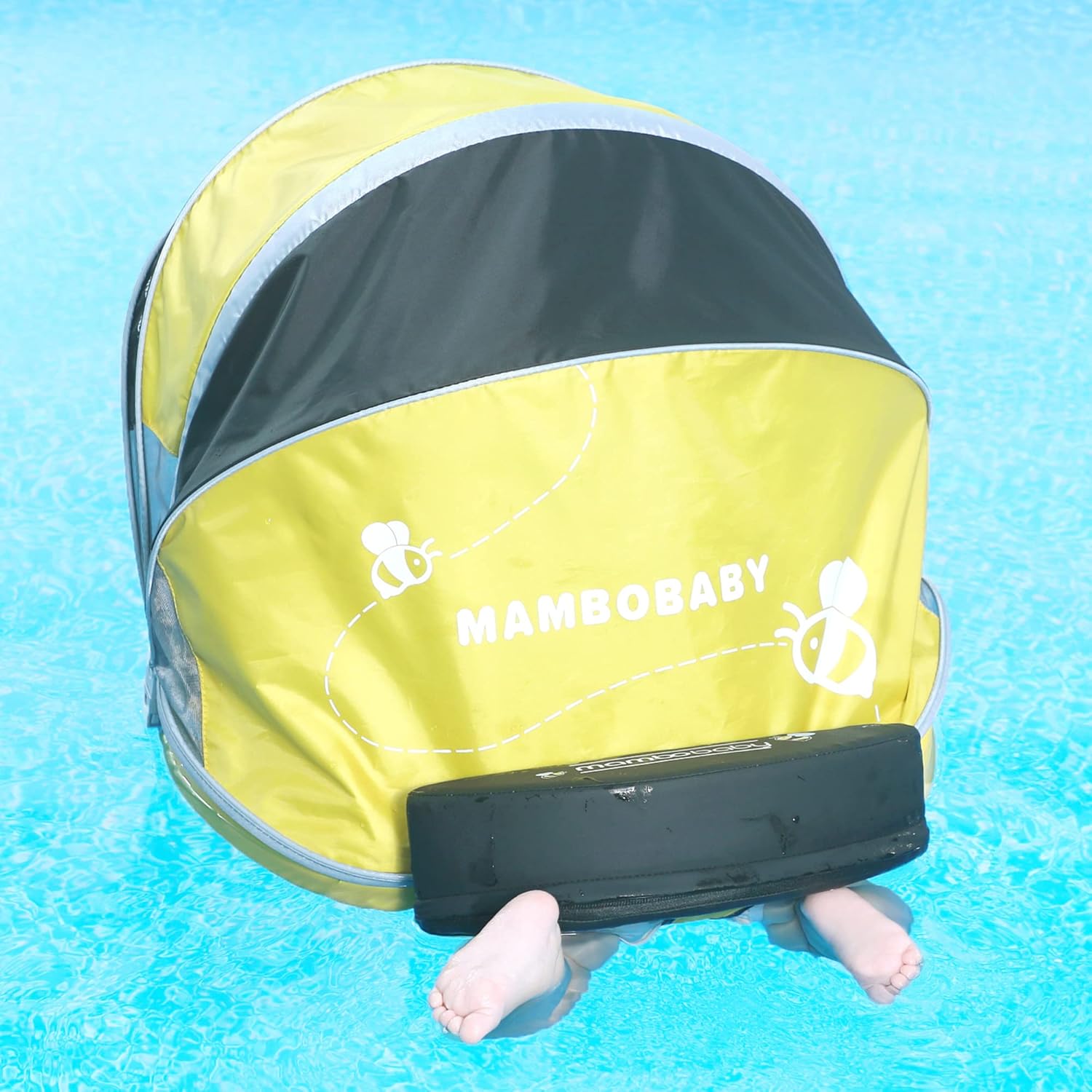 MAMBOBABY BABY FLOAT BEE WITH CANOPY