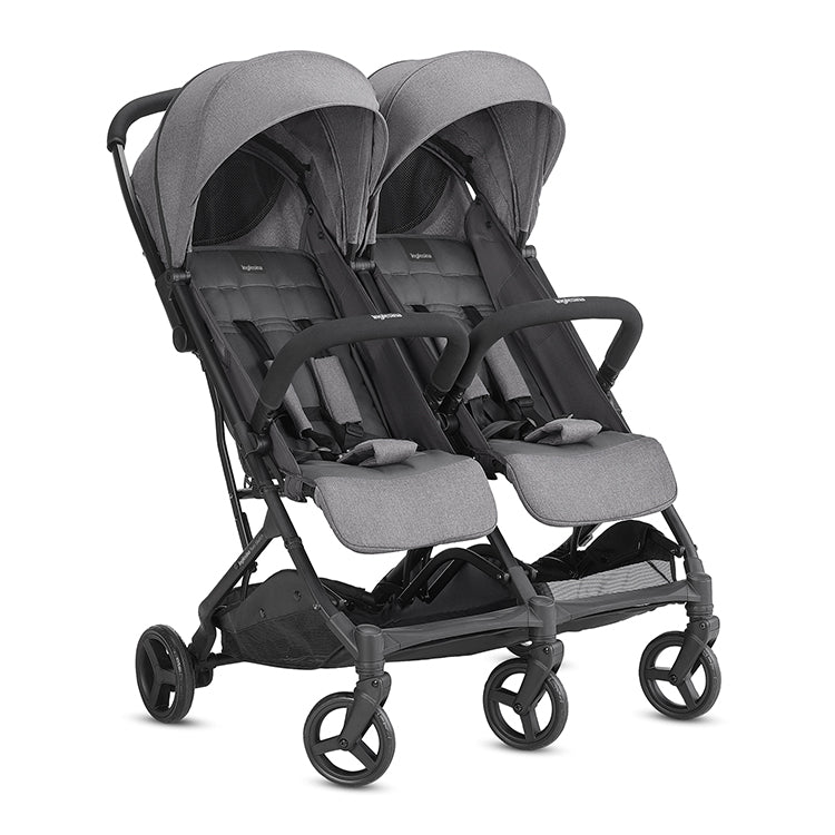 INGLESINA TWIN SKETCH STROLLER GREY