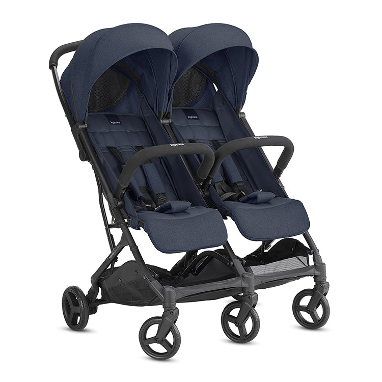 INGLESINA TWIN SKETCH STROLLER NAVY