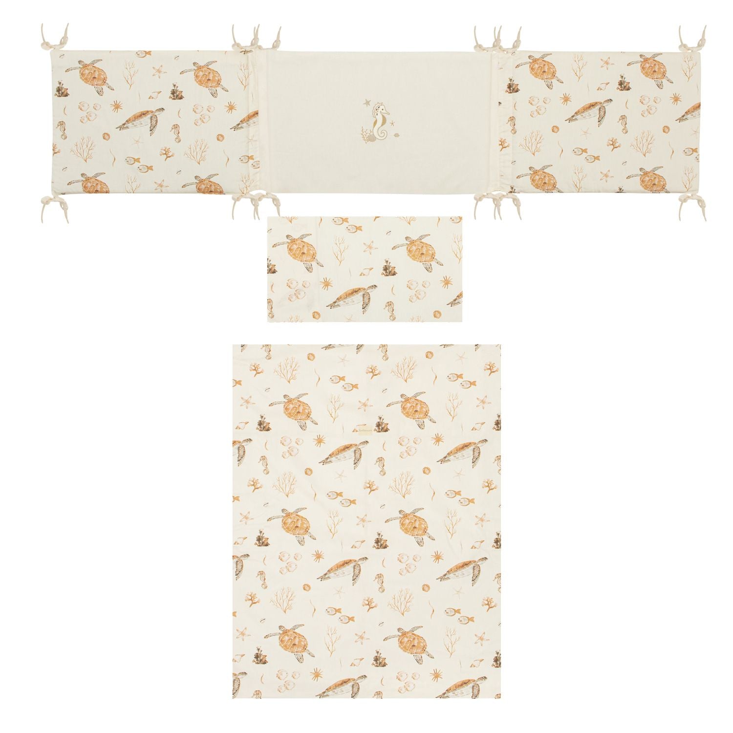 Bimbidreams Set Duvet Ocean Ivory