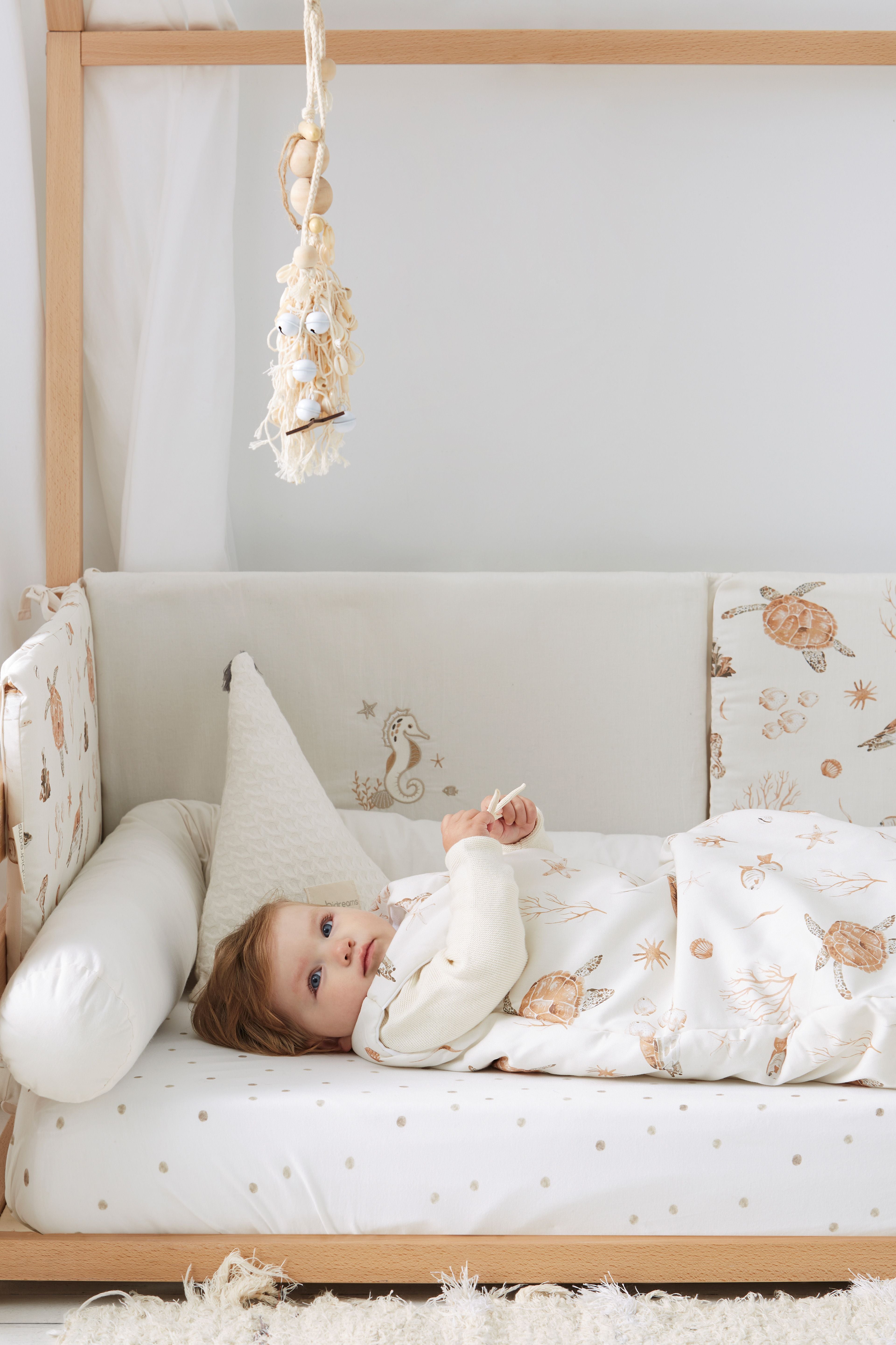 Bimbidreams Set Duvet Ocean Ivory