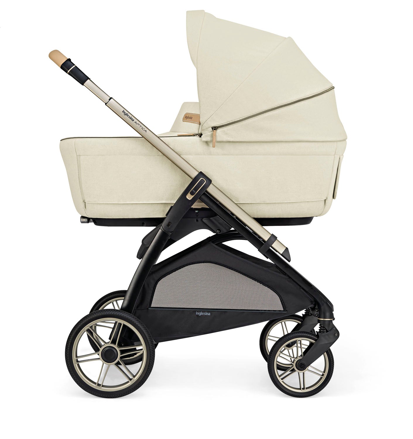 INGLESINA ELEMENT STROLLER DARWIN T 4 IN 1 FULL SET+BAG (PURE ECRU)