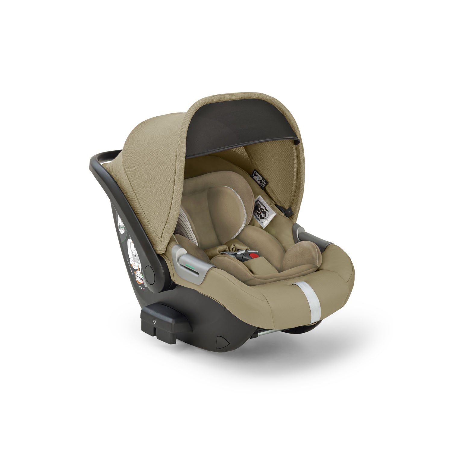 INGLESINA ELECTA STROLLER DARWIN DUMBO CARAMEL+ CHASSIS BLACK 4 IN 1 FULL SET