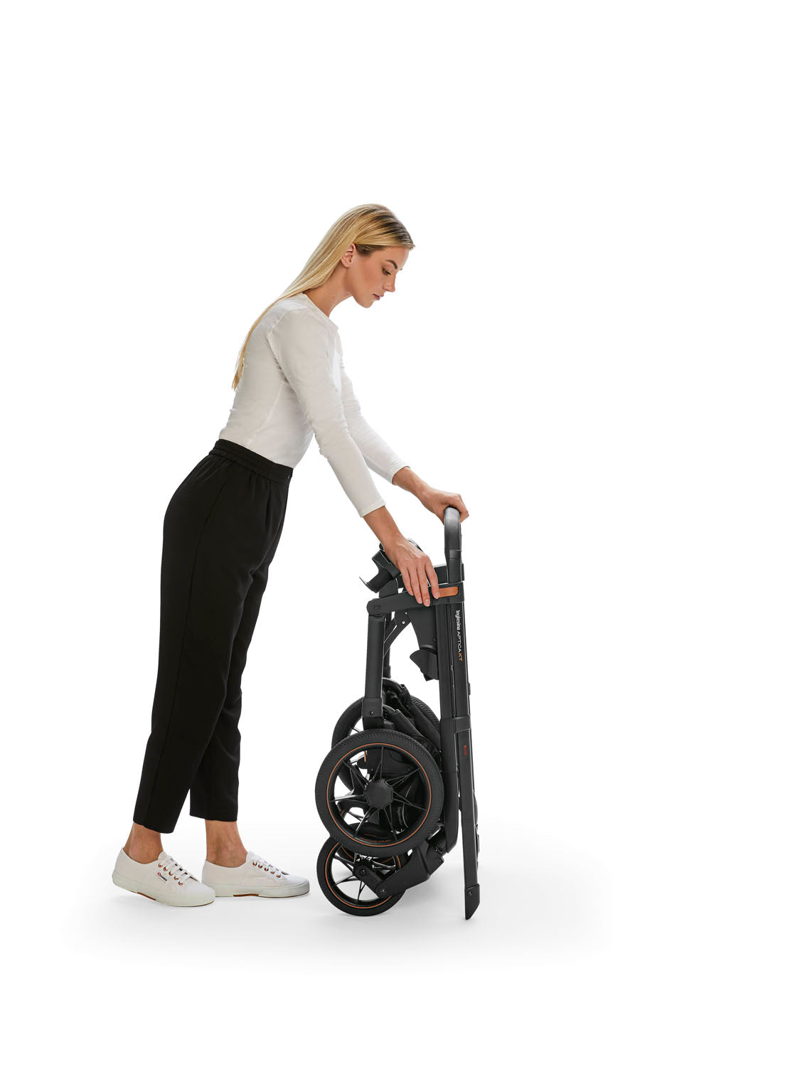 INGLESINA APTICA XT STROLLER CANYON GREY+CHASSIS BLACK 4 IN 1 FULL SET