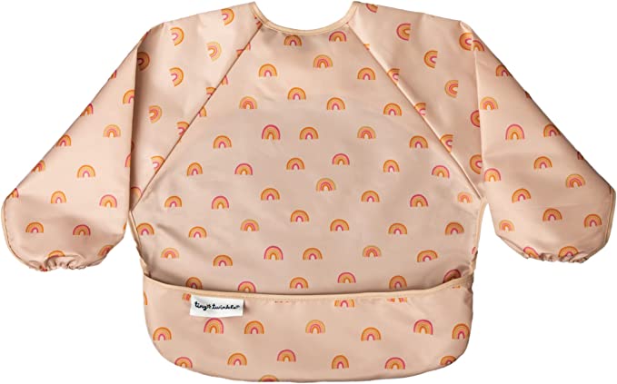 Tiny Twinkle Full Sleeve Bib - Boho Rainbow* Small