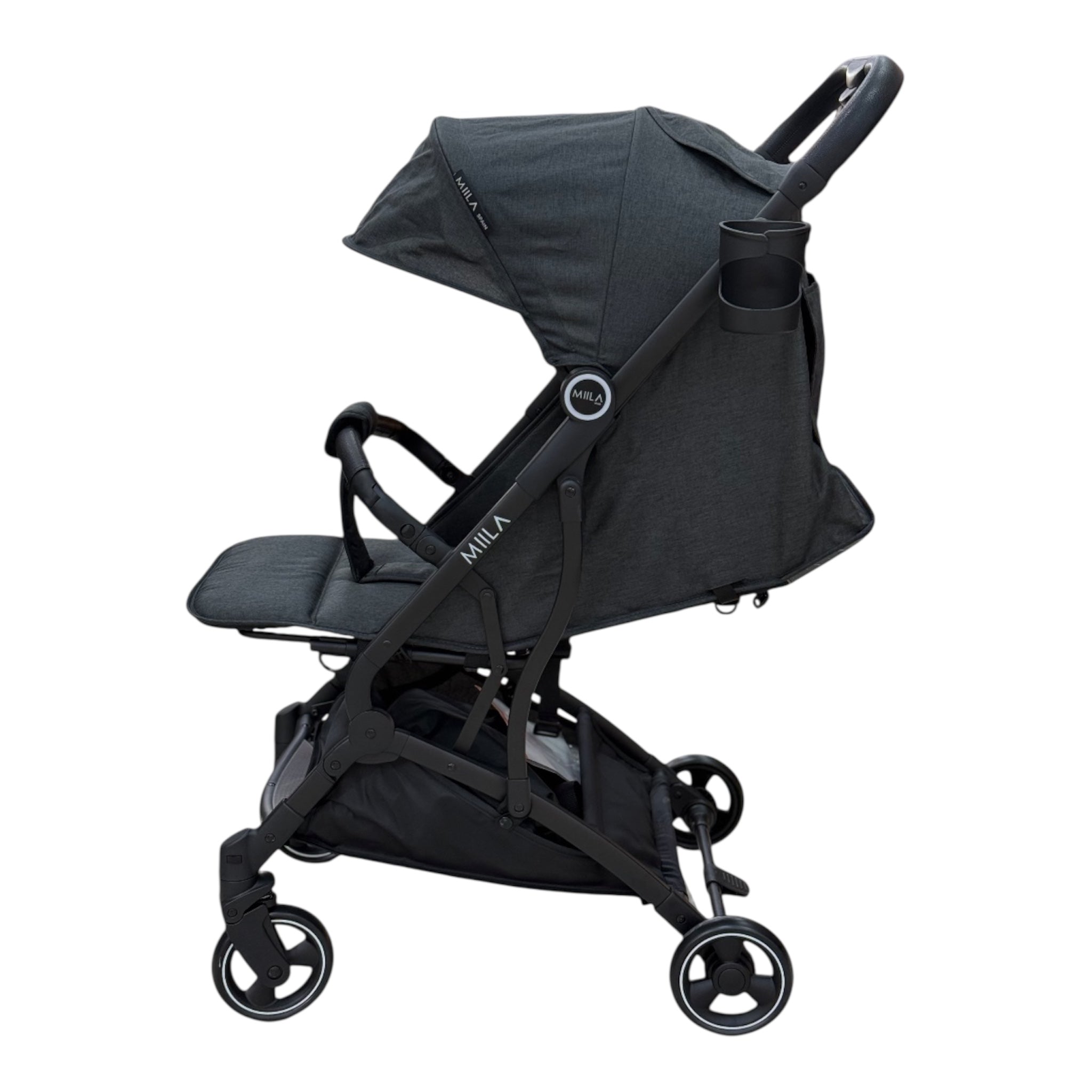 Miila Travel Stroller and Adapter - Black