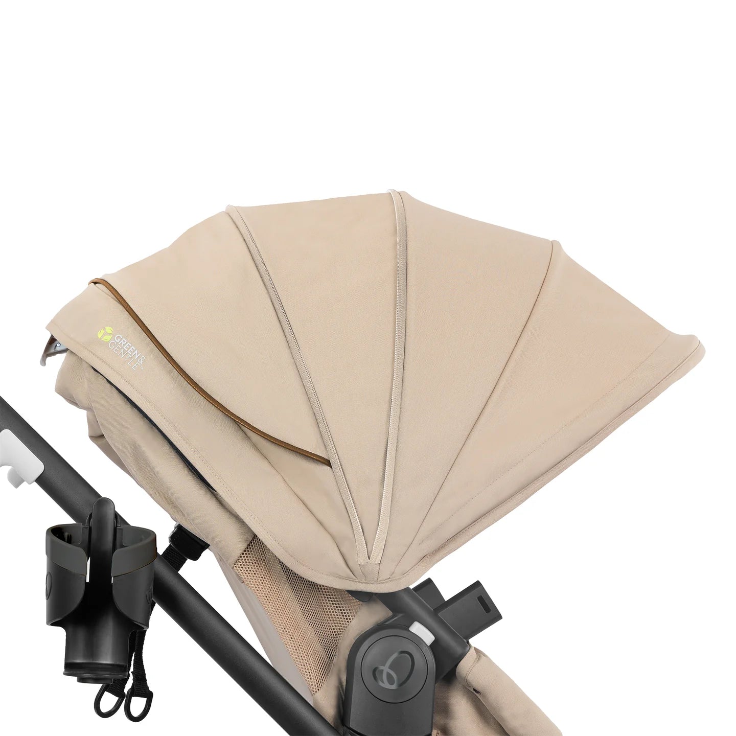 Evenflo - Shyft Intuiti+ Travel System featuring Revolve180 LiteMax NXT with SensorySoothe - Travertine