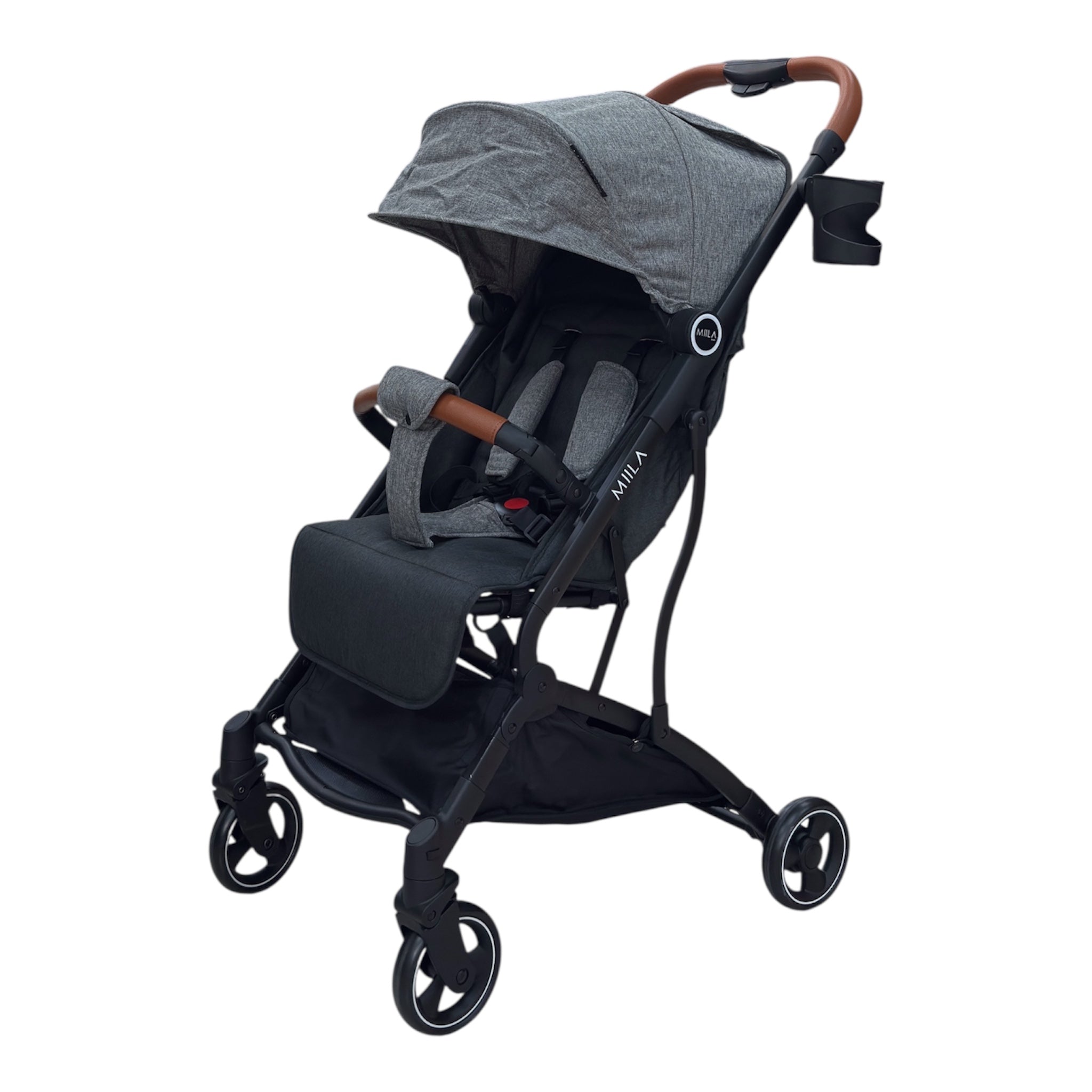 Miila Travel Stroller and Adapter Grey