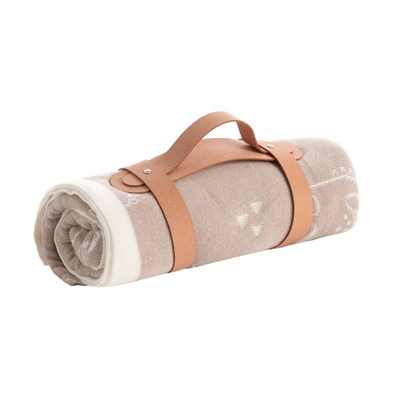 BABY COTTON -BAMBOO KNITED BLANKET 80x100x1 CM