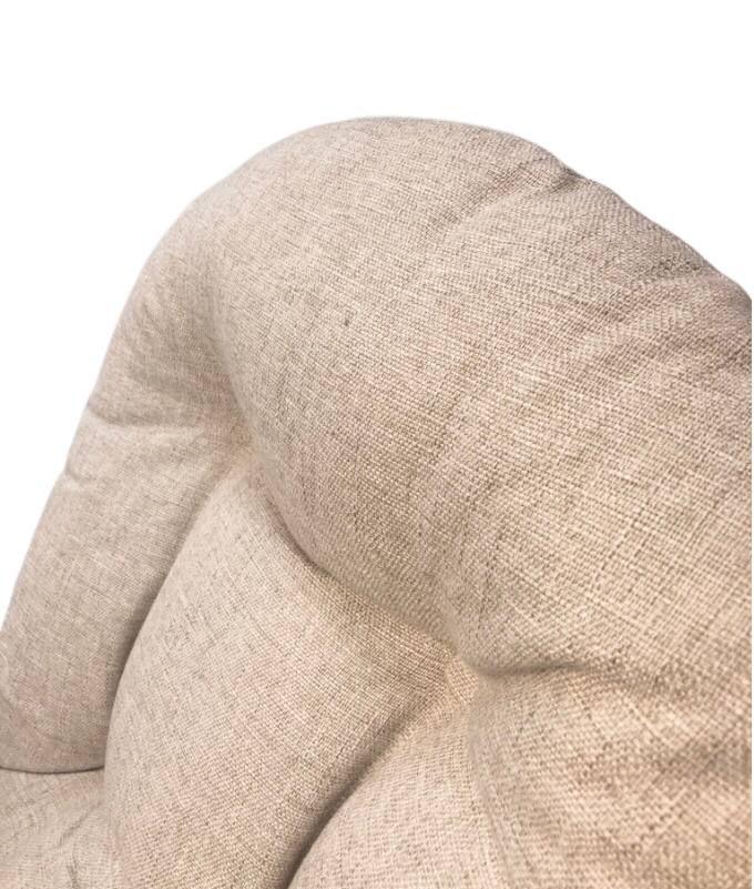 Miila Wooden Nursing Chair Beige