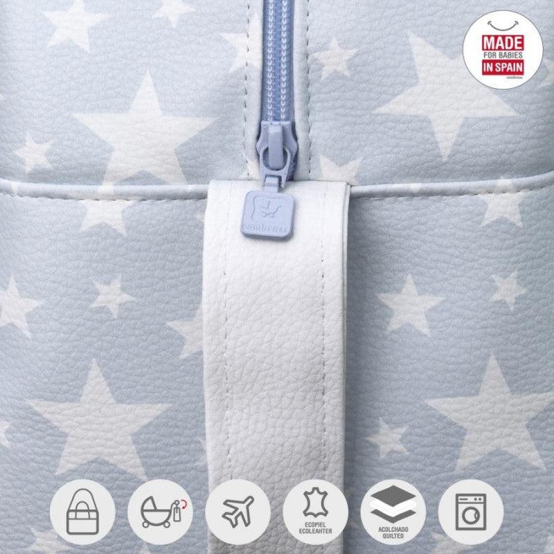 Baby Cotton Maternity Bag Prome - Star Blue