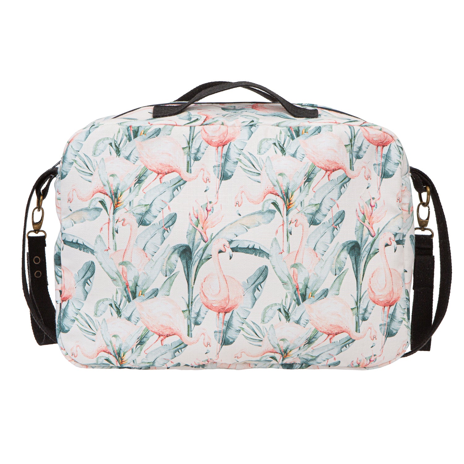 Bimbidreams Maternal Bag Flamingo White
