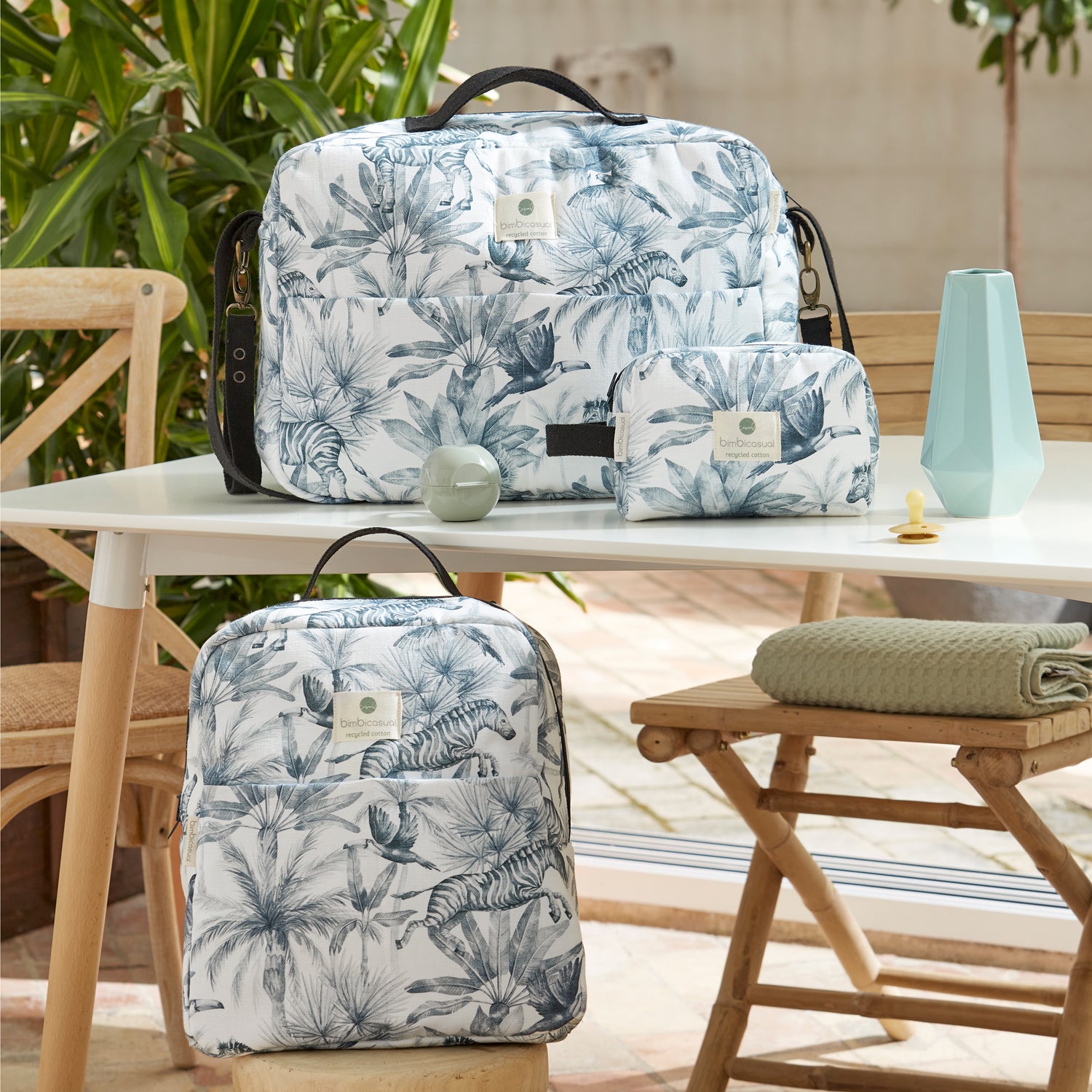 Bimbidreams Backpack Zebra White