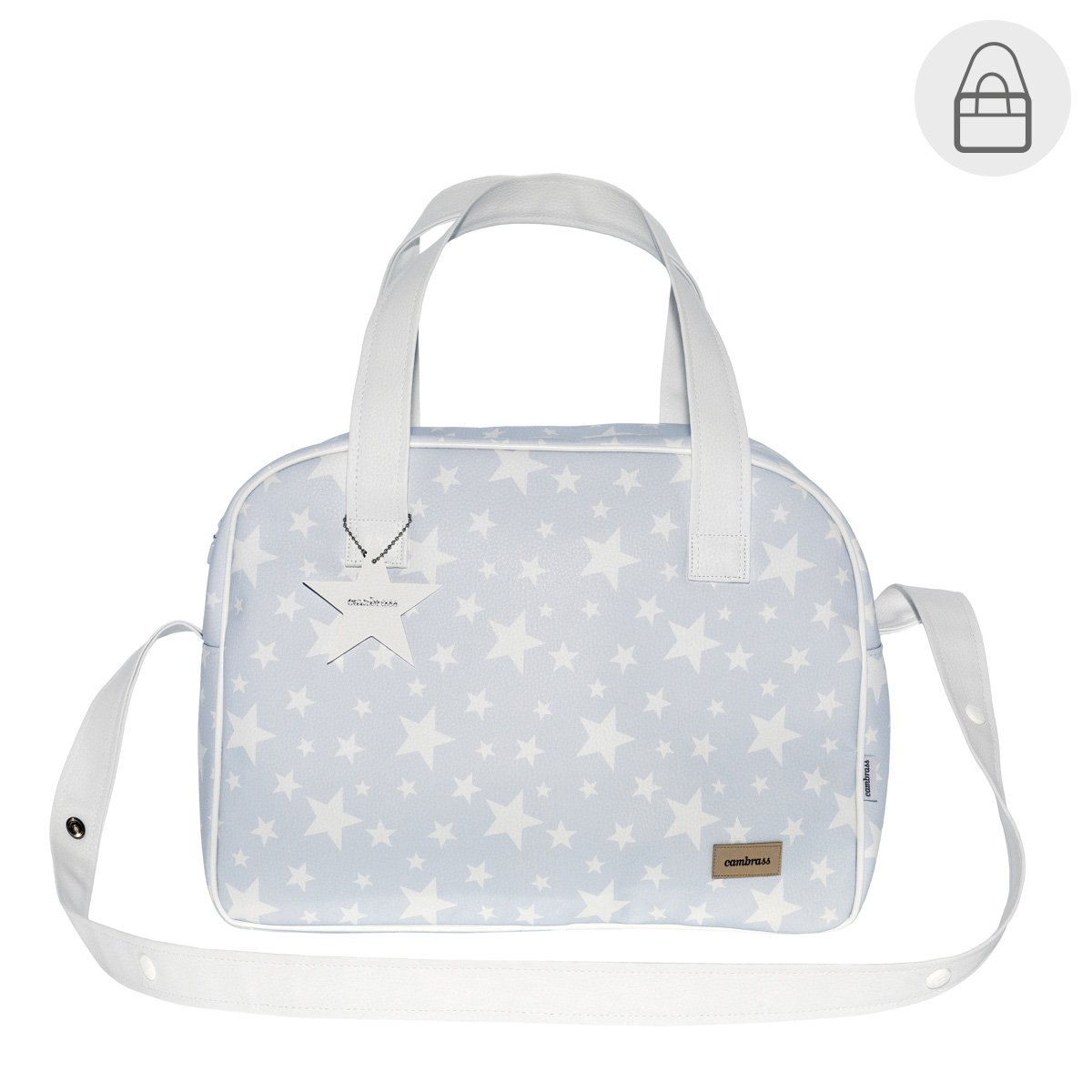 Baby Cotton Maternity Bag Prome - Star Blue