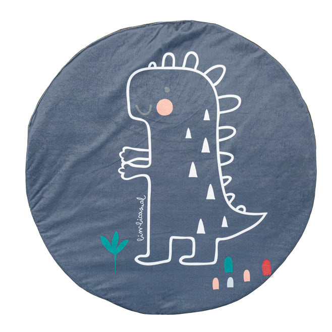 Bimbidreams Carpets 115Cm Dinos W/Blue
