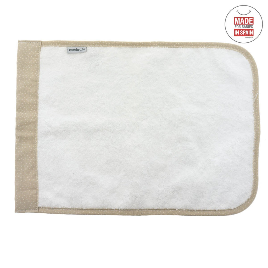 Baby Cotton Set Of 2 Towels - Beige