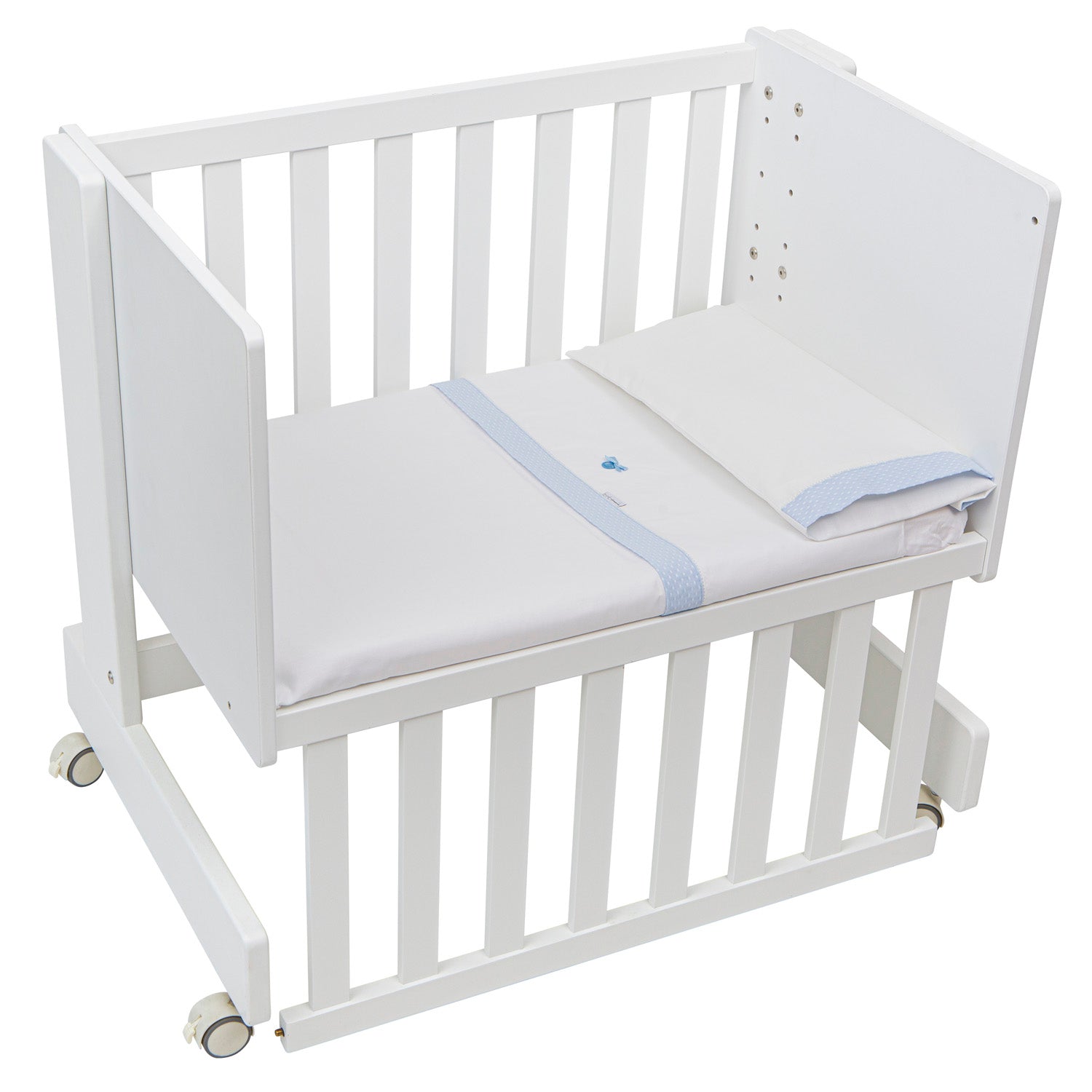 Bimbidreams 3Pcs Cradle Set 50X80 Venecia W/Blue