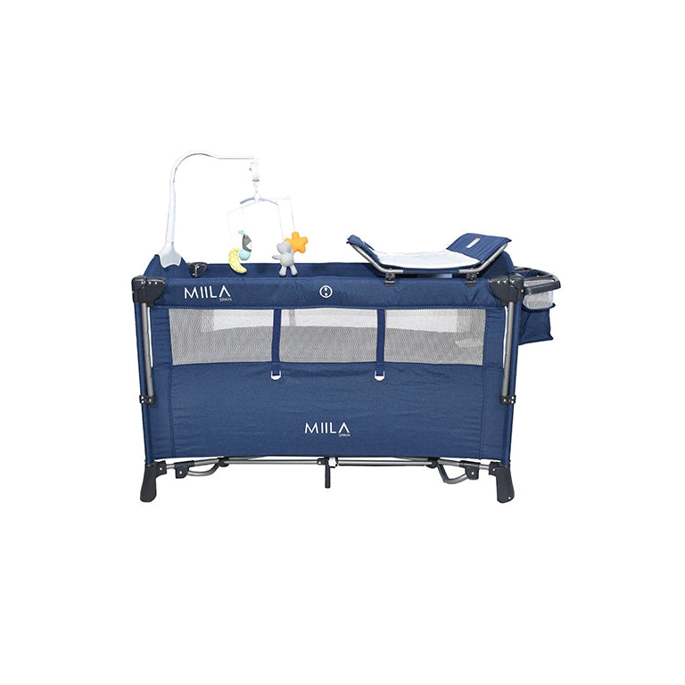 Miila Travel cot Navy